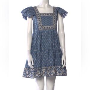 Sea New York Fernanda Tunic Cotton Dress Blue